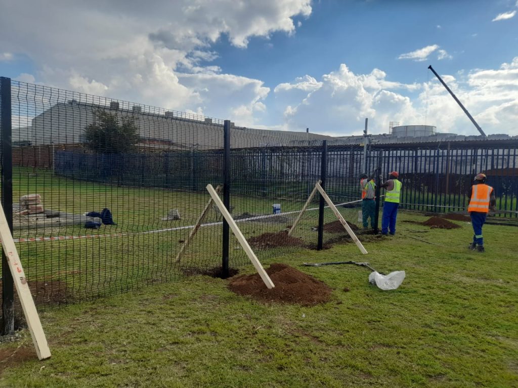 Clearview Fencing Project In Progress