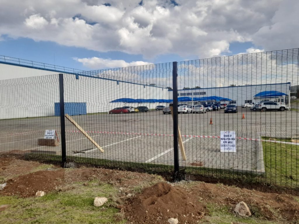 Clearview Fencing In Progress